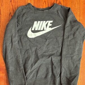 Nike Dark Gray Crewneck Sweater